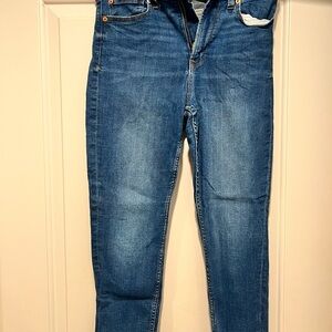 Women’s GAP High Rise Universal Leg Jeans - Medium Blue